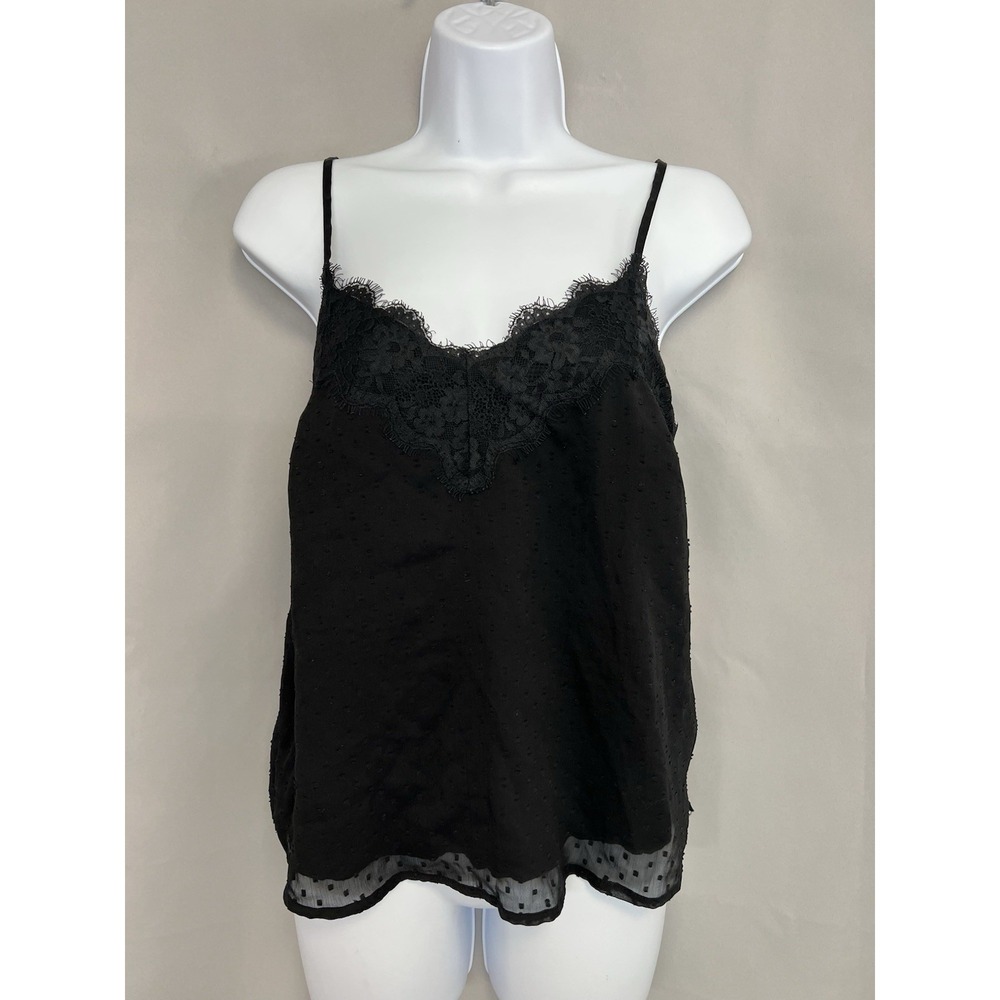 Abercrombie & Fitch Women's Top Blouse Sz Small Black‎